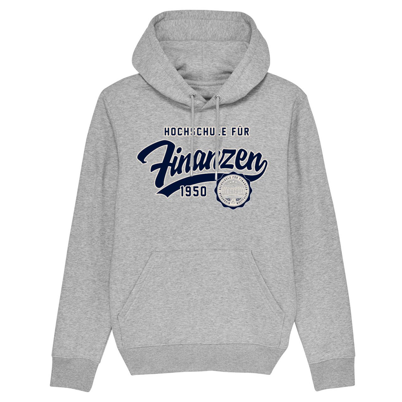 Unisex Hooded Sweatshirt, heather grey, brighton