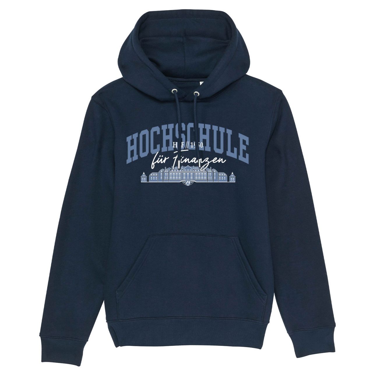 Unisex Hooded Sweatshirt, navy, heritage