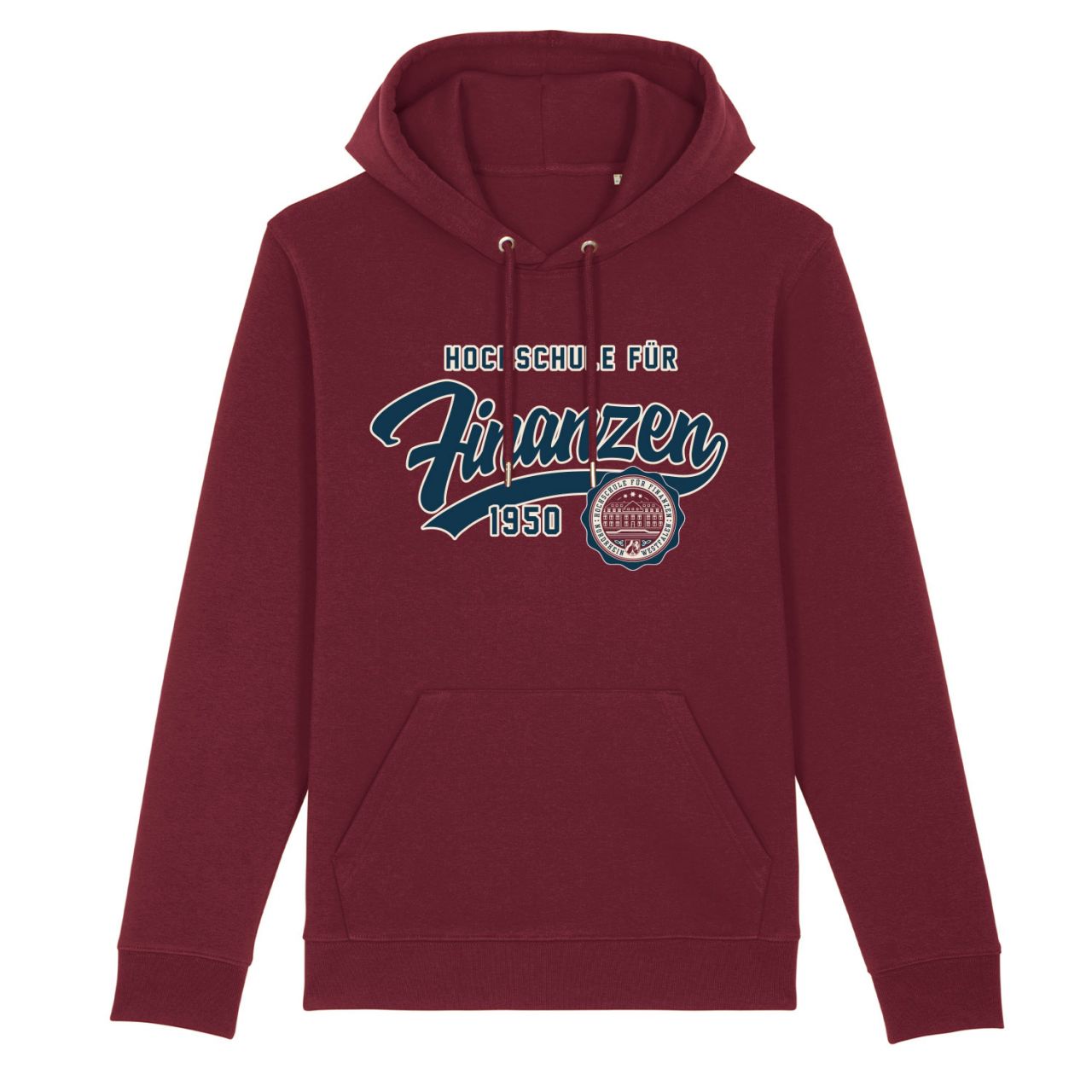 Unisex Hooded Sweatshirt, burgundy, brighton